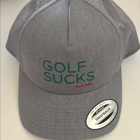 travis mathew golf sucks hat